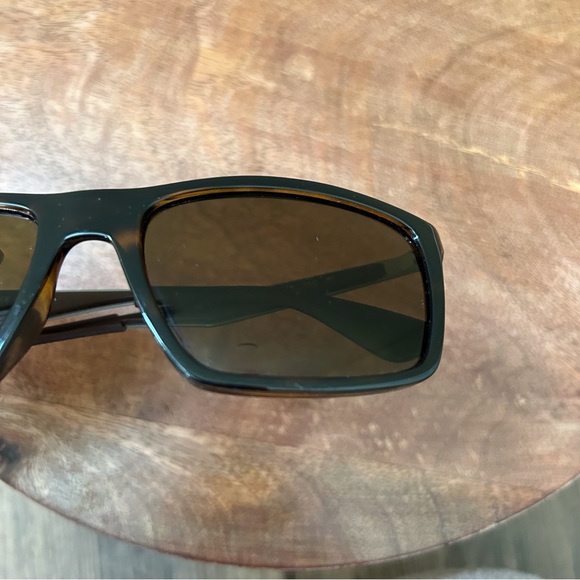 Ray Ban Mens RB4228 Polarized Havana Sunglasses - Picture 6 of 9
